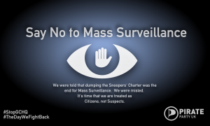 Say No to Mass Surveillance