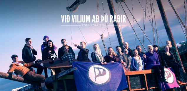Les pirates islandais prêts pour les élections locales
