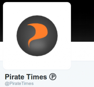 pirate sign wibbet and badge for social media