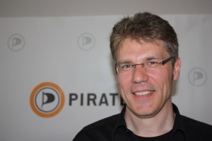Stefan Körner, new chairman of the Pirate Party of Germany - CC-BY-SA Leuchtfeuerfunk