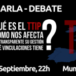 TTIP Talk-Debate by Confederación Pirata and ATTAC