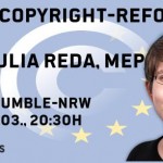 fix copyright in the EU reform proposal - photo of Julia Reda is CC-BY-NC Bartjez