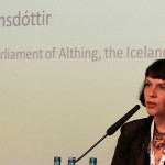 Birgitta Sponsors a Motion in Inter-Parliamentary Union